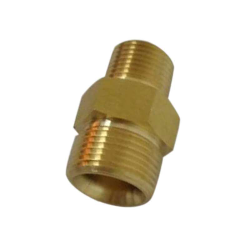 2x 11.5mm male to 14mm Male Brass Converter Adapter for Pressure Washer Tool 
