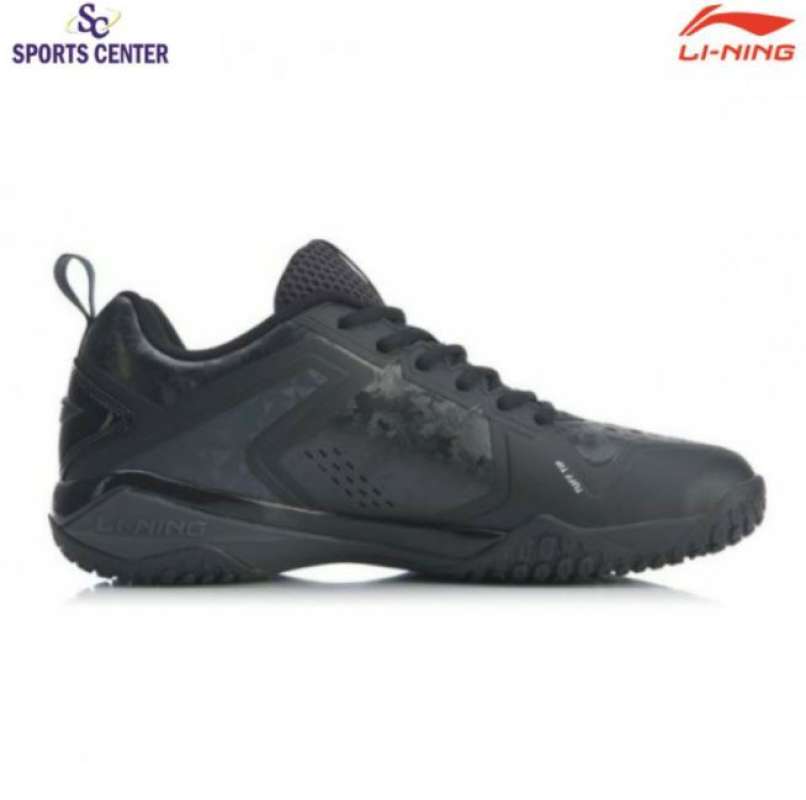 Jual Sepatu Badminton Lining Shadow V Ayaq013 Ayaq 013 Black Murah Mei 2021 Blibli