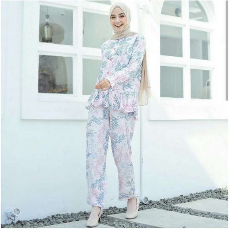 Jual Twigy One Set Setelan Rayon Motif Ranting Pajamas Rayon Setelan Rayon Online Januari 2021 Blibli