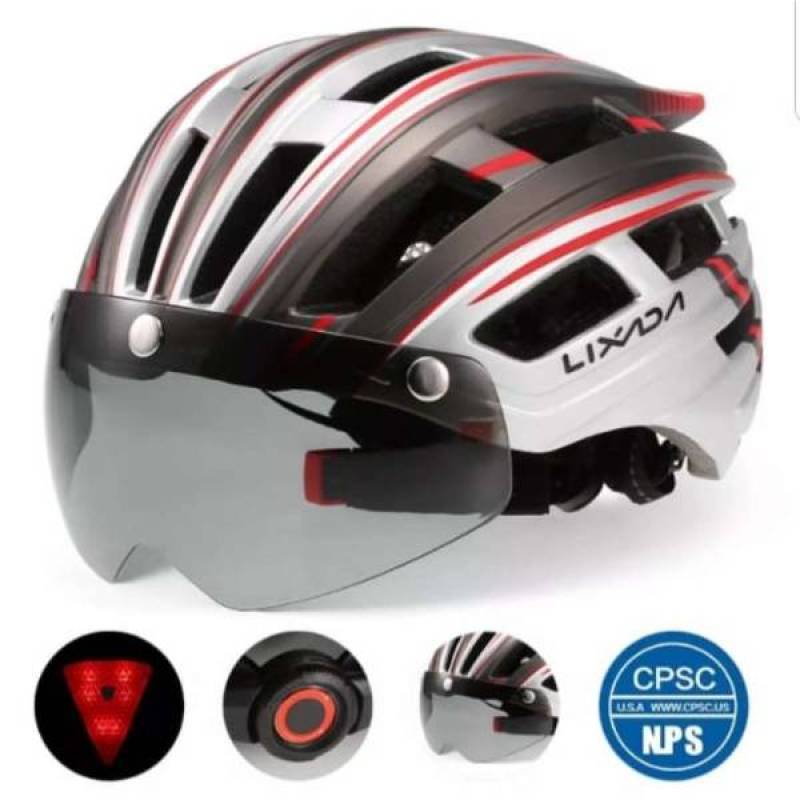 Jual Lixada Helm Sepeda Removable Visor Safety Taillight 3 Mode Original Online Maret 2021 Blibli Upload feito em 28 de fevereiro de 2019. lixada helm sepeda removable visor safety taillight 3 mode original
