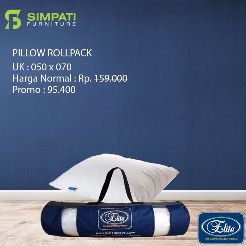 Elite Rollpack Pillow Bantal Elite Rollpack Ori