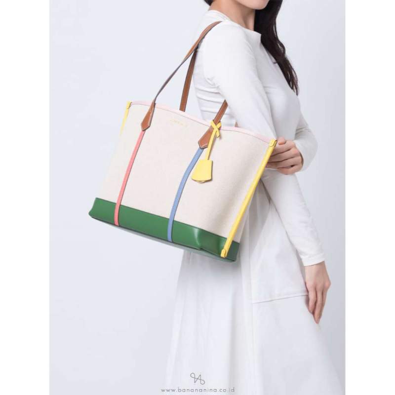 Tory burch hotsell perry canvas tote