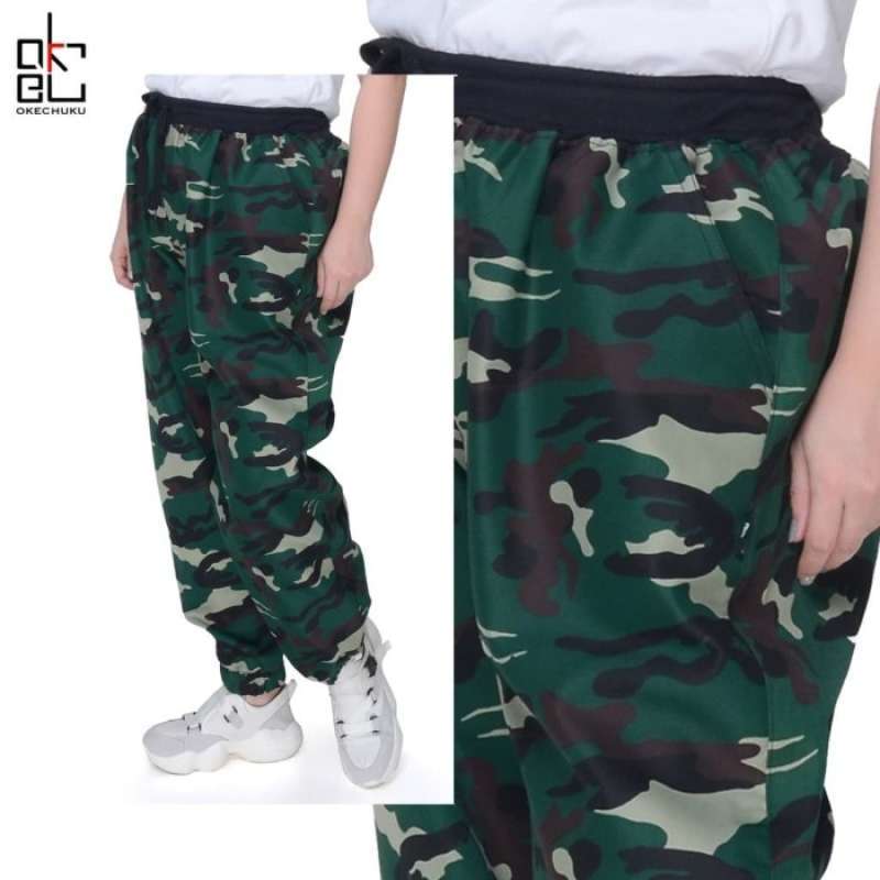 Jual Okechuku Tina Big Size Celana Wanita Jogger Army Jumbo Joger Online Maret 2021 Blibli Kendatipun celana pria tidak sekaya variasi celana wanita, fashion pria sama berkembangnya dari masa ke masa. okechuku tina big size celana wanita jogger army jumbo joger