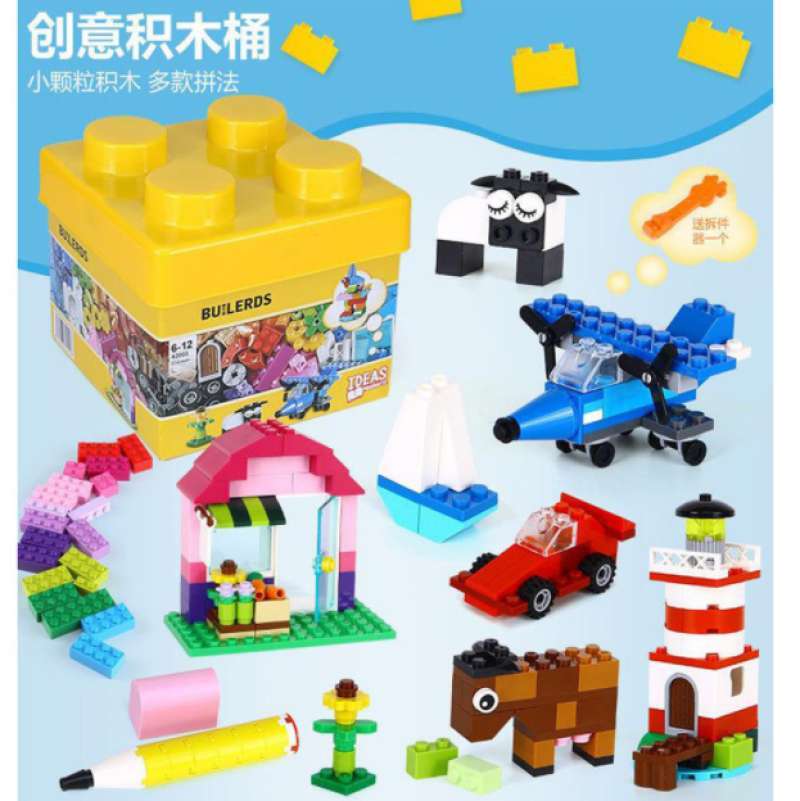 Jual LEPIN 42003 CREATIVE BRICKS MAINAN ANAK EDUKASI BALOK di