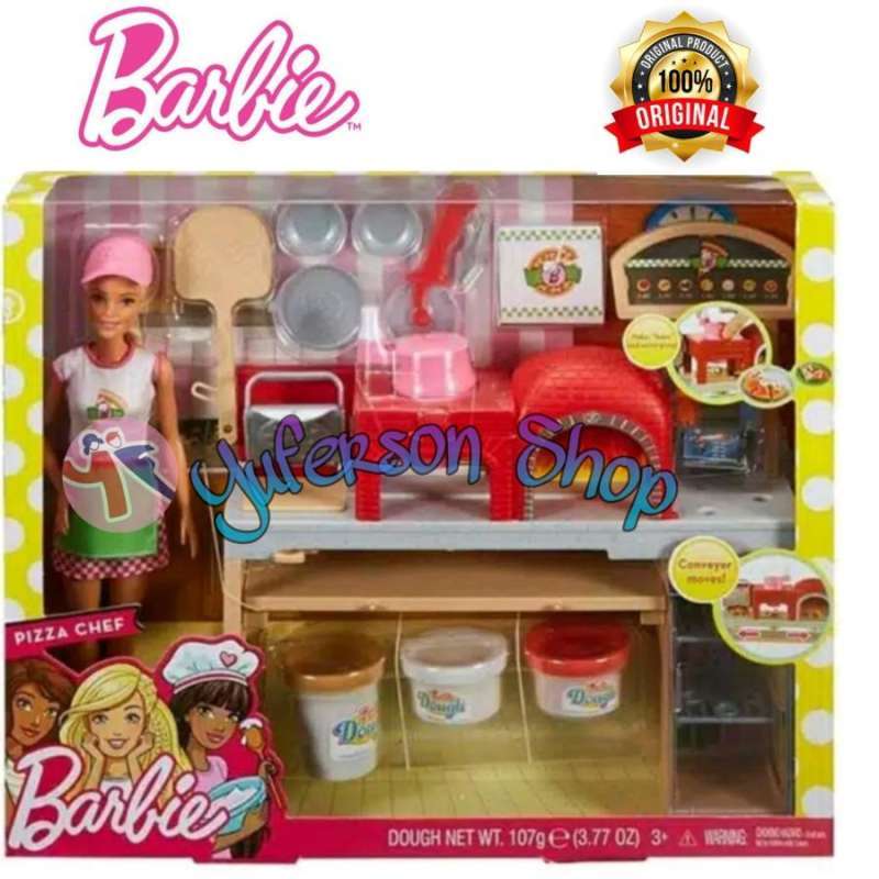 Barbie pizza sale making set