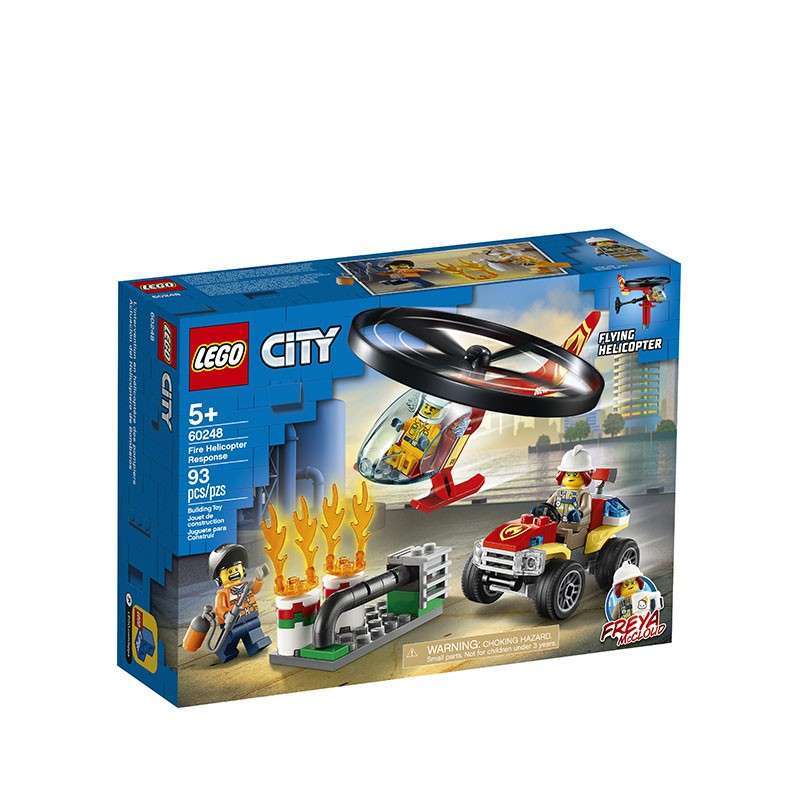 Lego city fire store helicopter response 60248