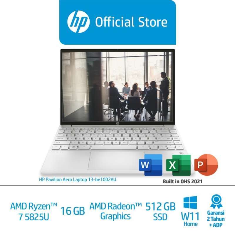 Promo Hp Pavilion 13 Aero Ryzen 7 5825u 16gb 512ssd 13.3 Fhd Ips