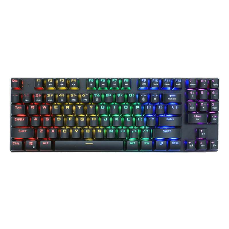 Jual Mechanical Gaming Keyboard Usb Wired 89 Keys Backlight For Laptop Desktop Online November 2020 Blibli