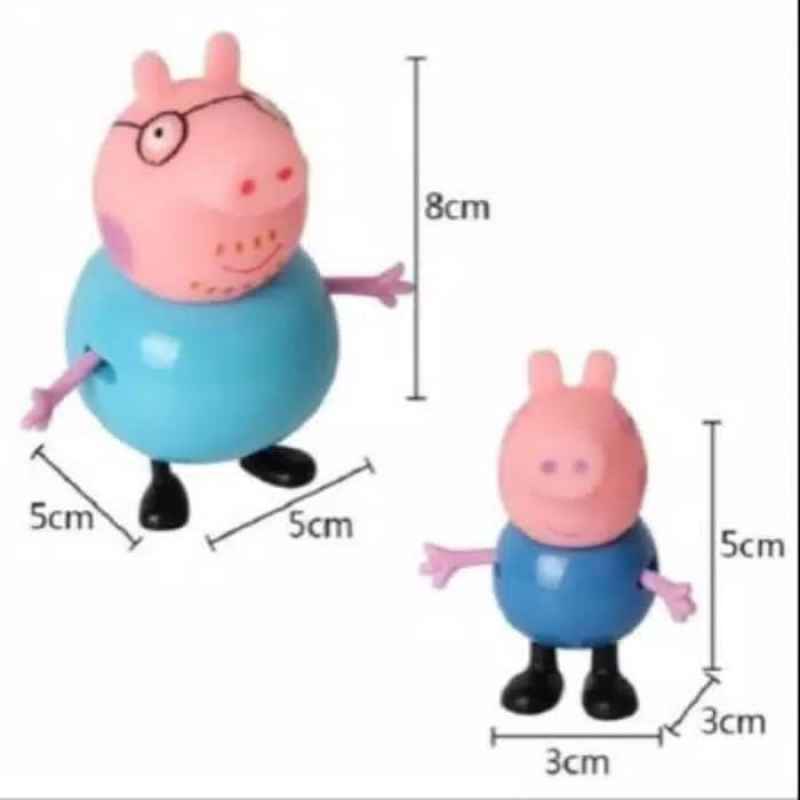 Jual Figure Peppa Family 4pcs Topper Kue Cake Mainan Peppa Pig Online Maret 2021 Blibli Das spielzeug ist geeignet für jungen und mädchen im alter von 18 monaten bis 5 jahre. figure peppa family 4pcs topper kue cake mainan peppa pig