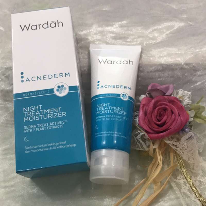 acnederm night treatment moisturizer