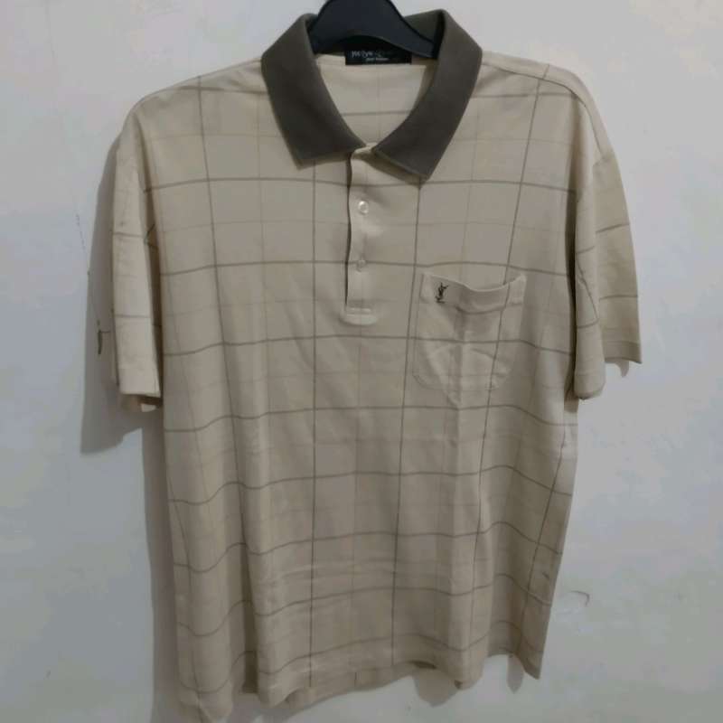 Jual Polo-Shirt Yves Saint Laurent Vintage Original tag di ...