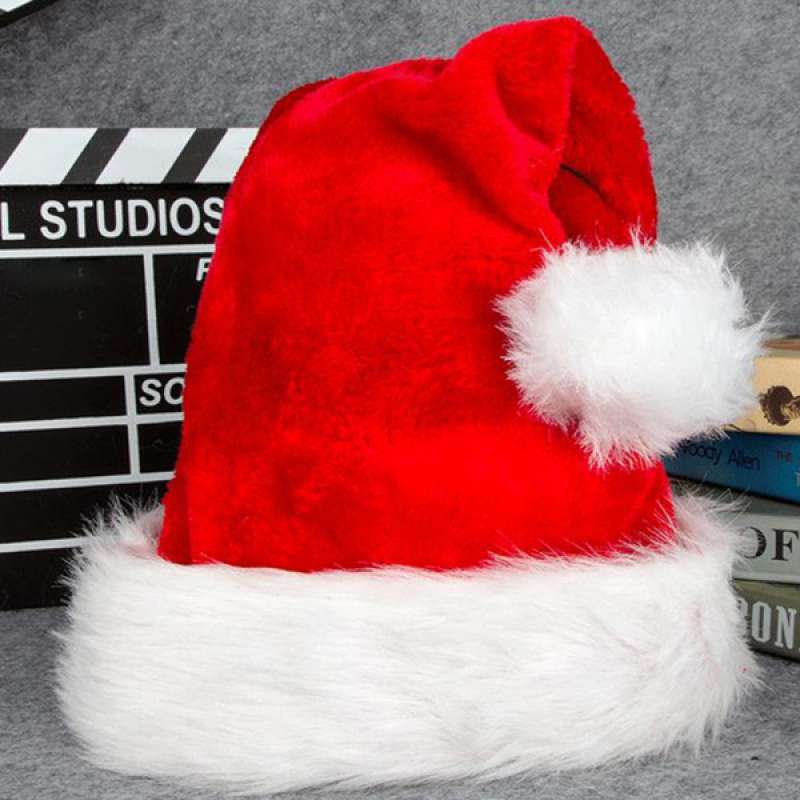 Promo OEM Christmas Santa Hat Red Cap 