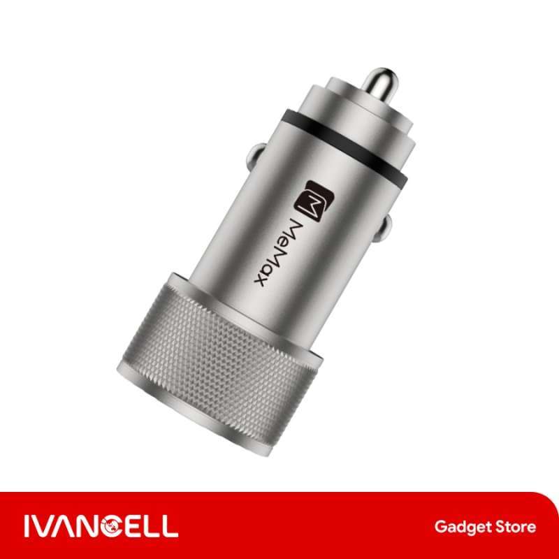 CAR CHARGER FULL METAL SILVER 