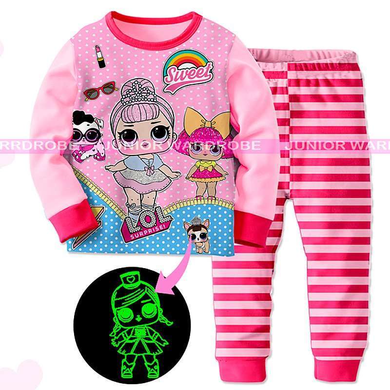 Jual Piyama Glow In The Dark Anak Perempuan Lol Surprise Sweet Love Pink Set 2in1 baju Celana Pink 4 Tahun Di Seller Hukkiesbabys Mangga Dua Selatan Kota Jakarta Pusat Blibli