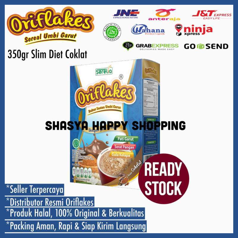 Jual Oriflakes Slim Coklat Sereal Umbi Garut Diet Asam Lambung Online Februari 2021 Blibli