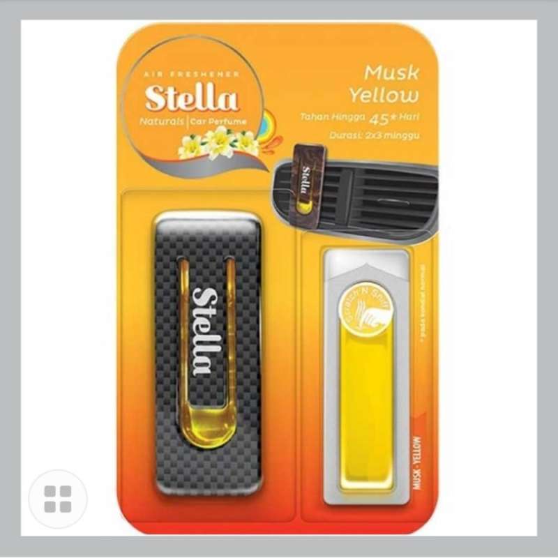 Jual Stella Perfume Car Musk Yellow Terbaru Dengan Harga Termurah