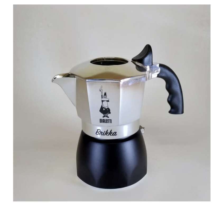 Bialetti Brikka Moka Pot Coffee Maker 