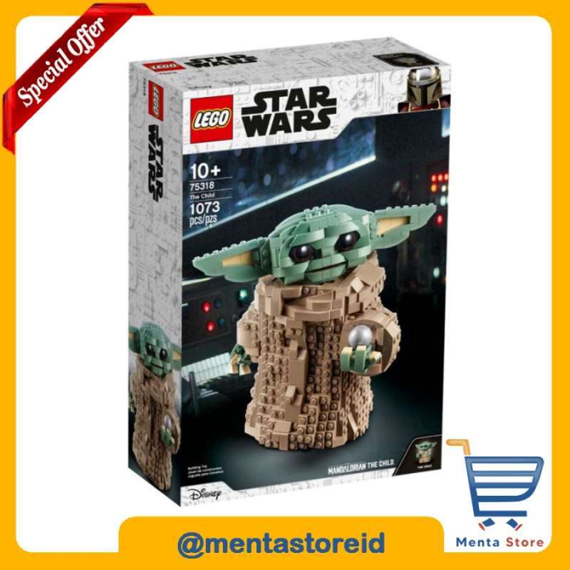 LEGO Star Wars 75318 The Child Build Display Model Baby Yoda Style Toy