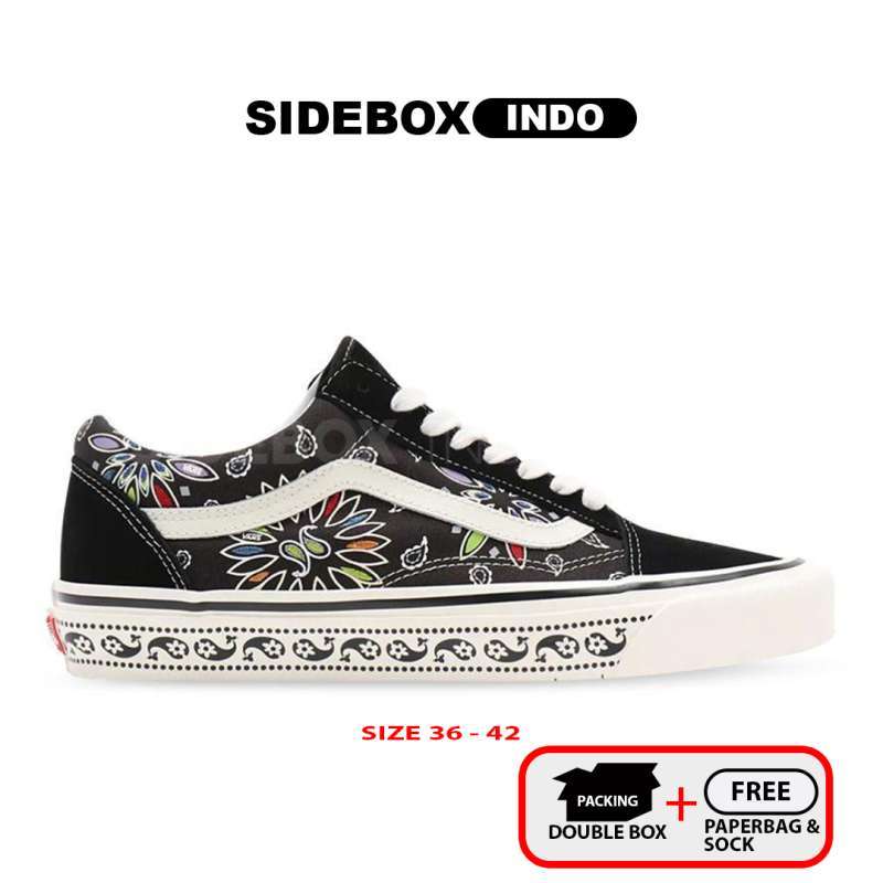 Sepatu vans leopard hitam outlet
