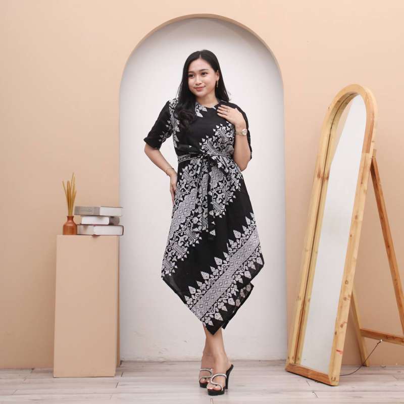 Batik dress pesta new arrivals