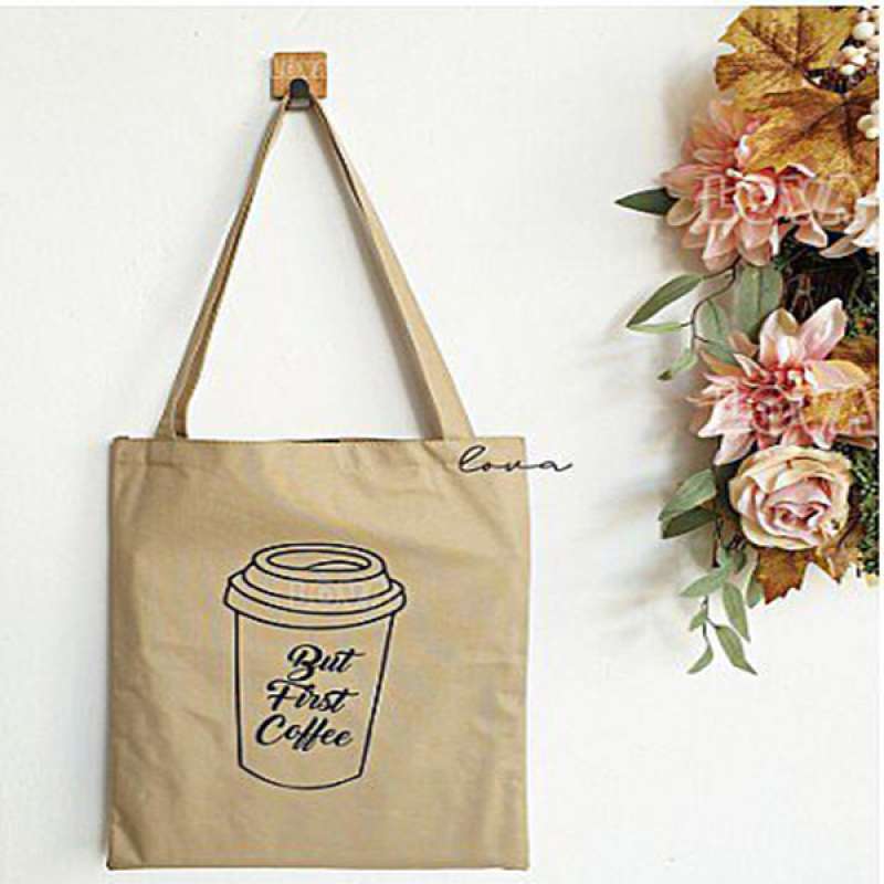 Kain kanvas tote best sale bag