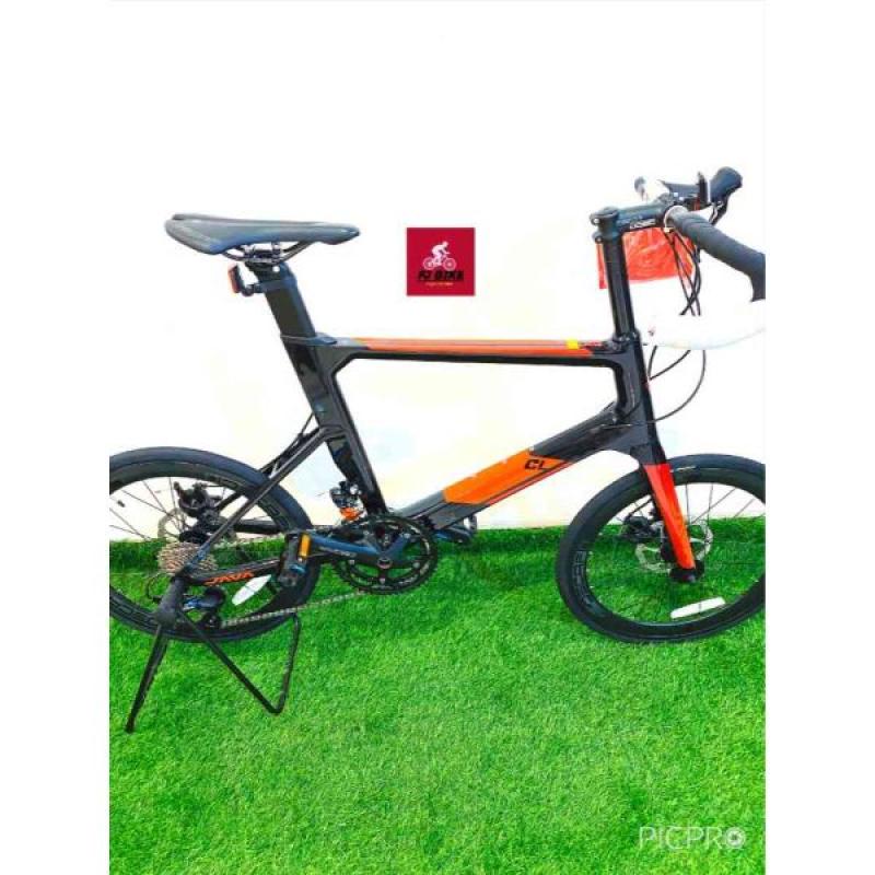 Jual JAVA MINIVELO CL CARBON 22 INCH DROPBAR MODEL ROAD BIKE di
