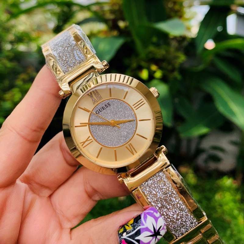 Jual GUESS W1288L2 - Jam Tangan Wanita - Original - Gold di Seller Tri  Arloji Official Store - Kota Jakarta Pusat, DKI Jakarta | Blibli