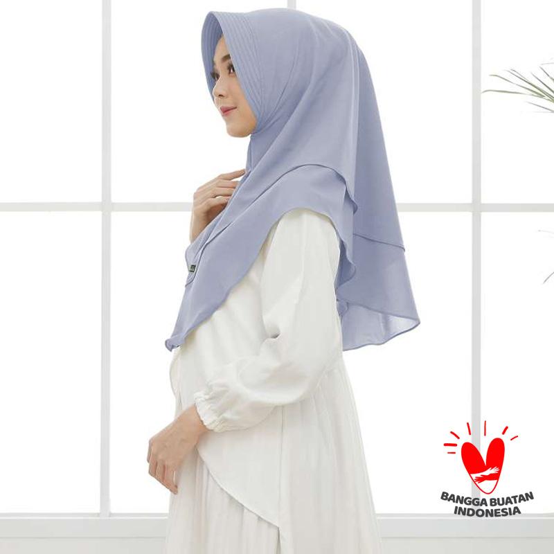 Jual Jilbab Instan 2 Layer Pet Antem Nailah Maula Hijab Wanita Kerudung Terbaru Murah Mei 2021 Blibli