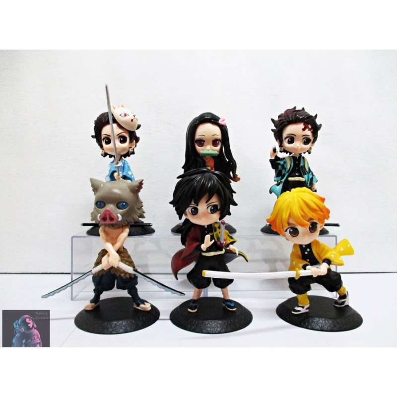 Jual Pajangan Mainan Figure Kimetsu No Yaiba 13 Cm Set Terbaru Juni 2021 Blibli