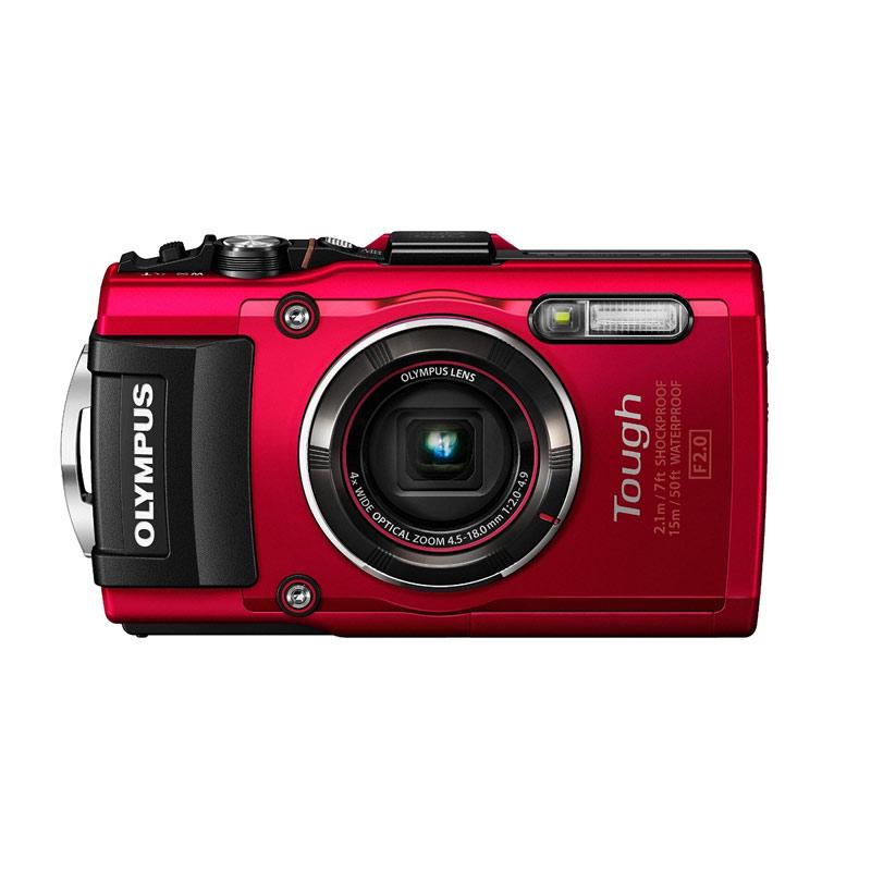 Olympus Tough TG-5 Kamera Pocket - Red