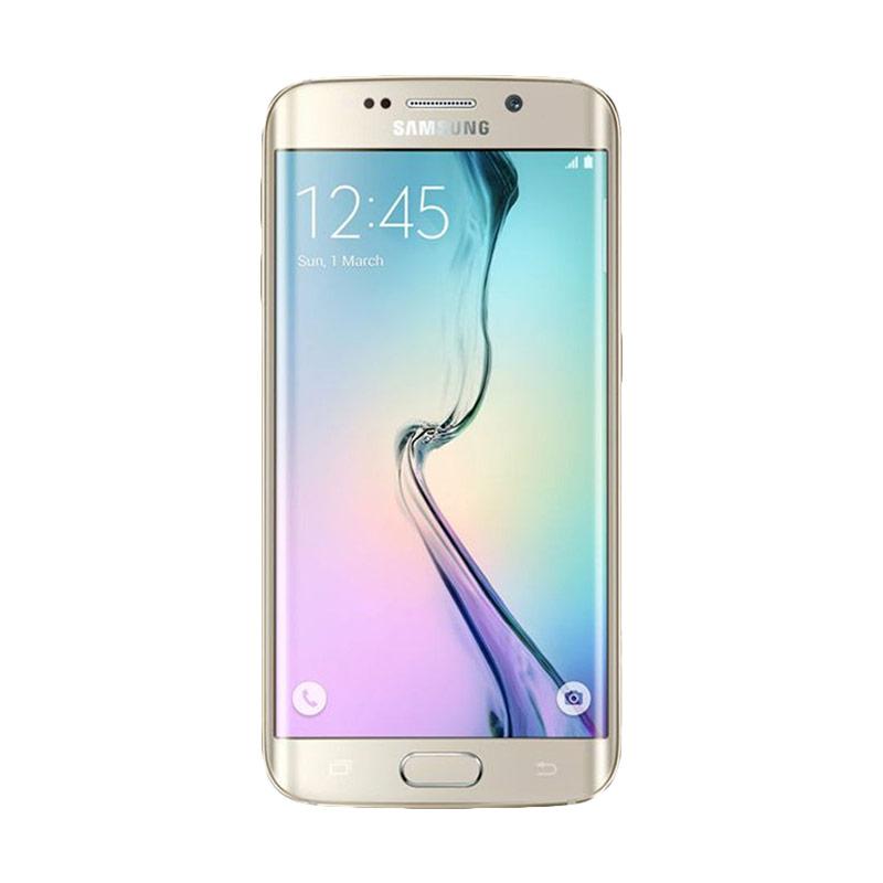 Samsung Galaxy S6 Edge Smartphone - Gold Platinum [64GB/ 3GB]