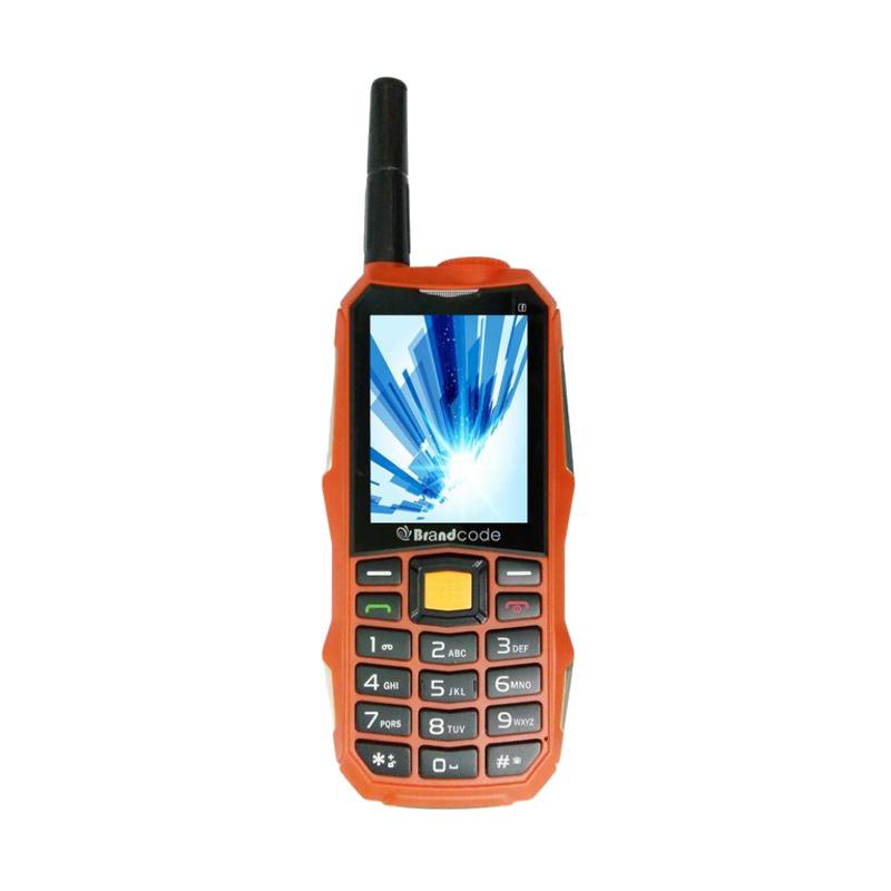 BrandCode B81 Handphone - Orange [DualS SIM/10000mAh]