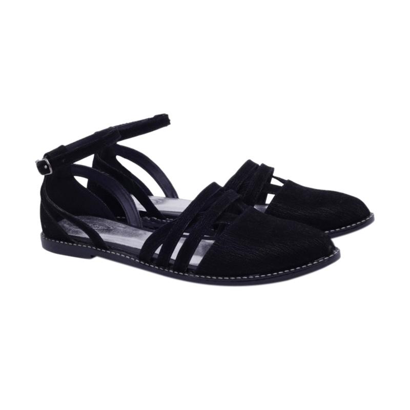 Gareu & Co Flat Shoes 264 Sepatu Wanita - Hitam