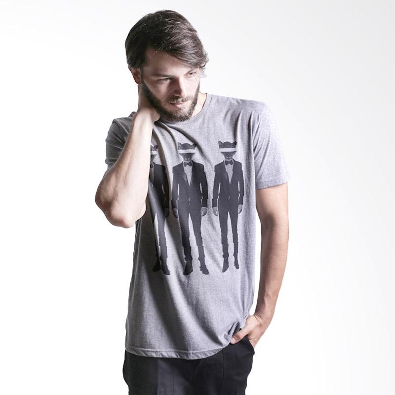Svperbia SBTSG14 Tuxedo T-Shirt Pria 