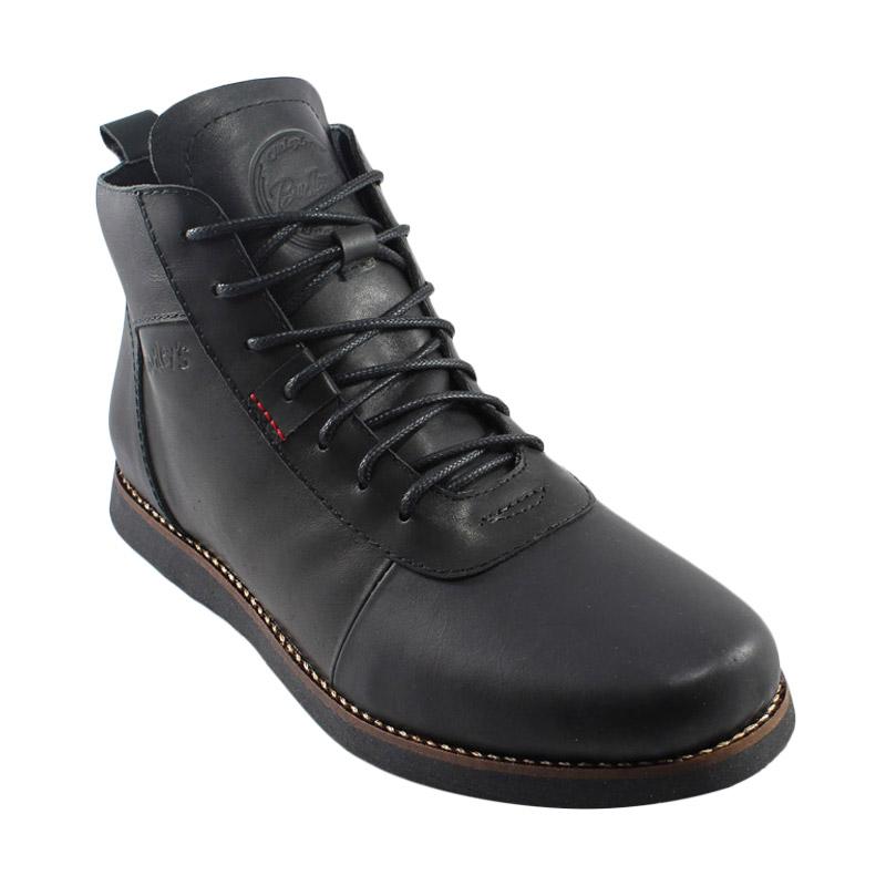 Bradley's Brodo Sepatu Boots Pria - Black