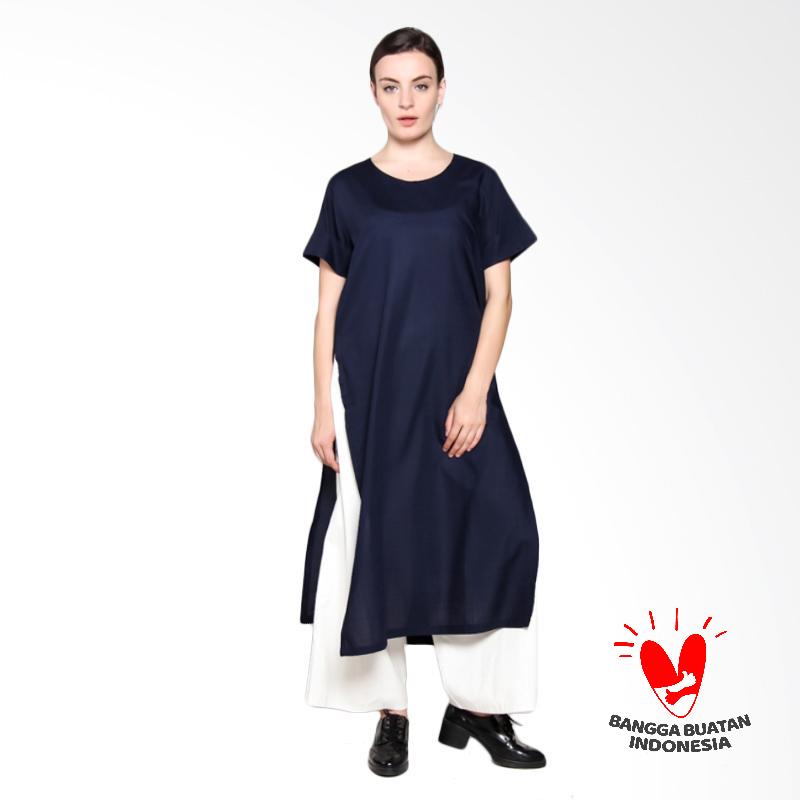Simple Ladies SL Top M Dress - Navy 