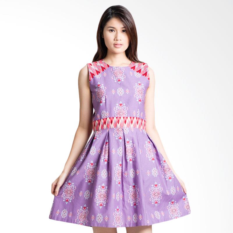 Bateeq Sleeveless Cotton 15-050 Dress - Purple