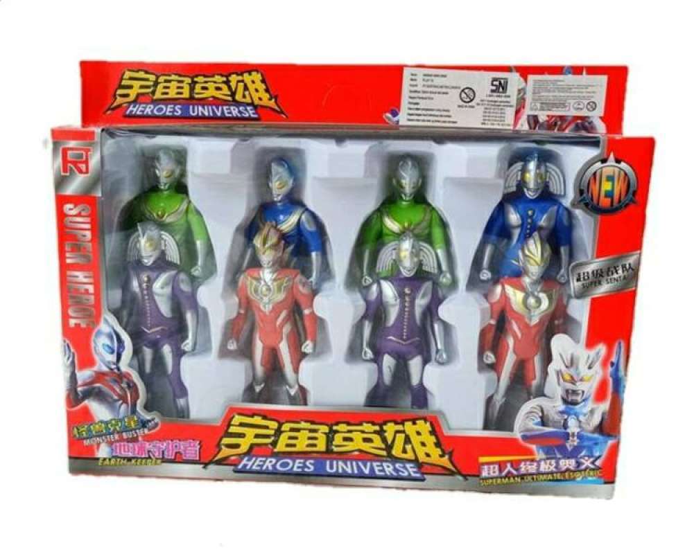 Jual Daymart Toys Ultraman Heroes Universe Mainan Anak Robot Superhero Terbaru Juli 2021 Blibli
