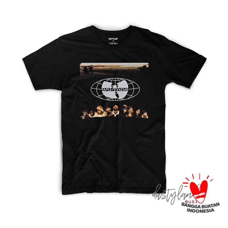 Jual Dustyland T- Shirt T- Shirt WU TANG CLAN - WU TANG ...