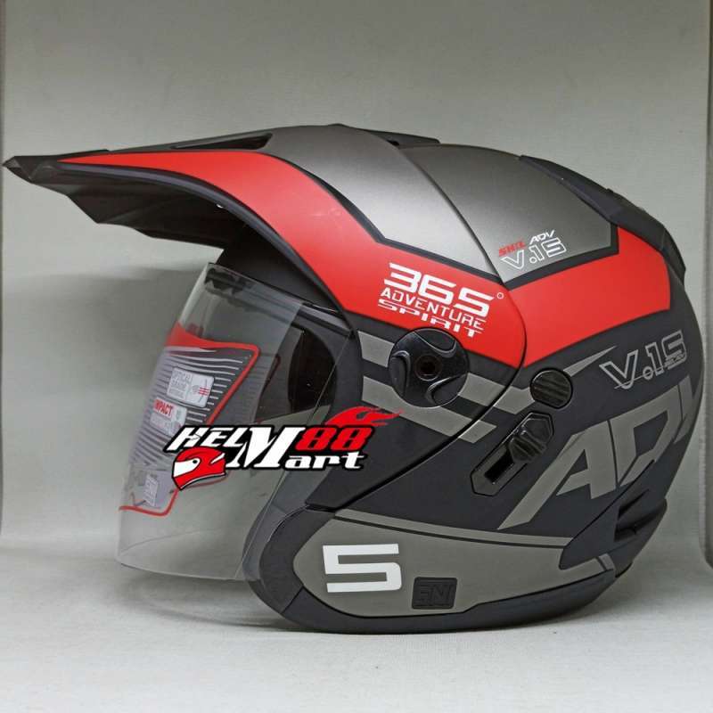 Helm adventure half face sale