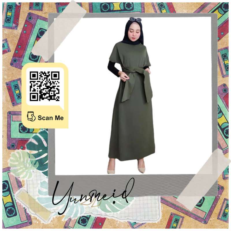 Jual Jj Dress Gamis Remaja Muslim Terlaris Bahan Moscrepe Online Februari 2021 Blibli