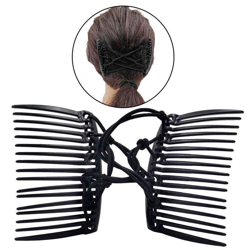 Promo Thick Hair Clip Combs for Women Bun Maker, Best Hair Accessories for  Women, Easy Updo, Holds Long, Short Hair Diskon 29% di Seller Homyl - China  | Blibli