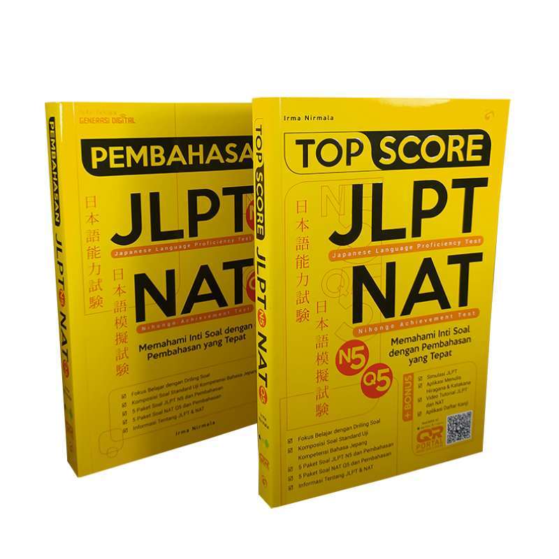 Jual Buku Tes Jlpt Nat Top Score Jlpt N5 Nat Q5 Memahami Inti Soal Dan Pembahasan Yang Tepat Murah Mei 2021 Blibli