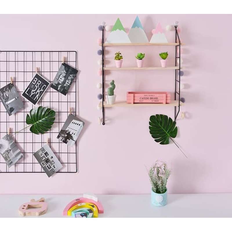 Jual Rak Dinding Kayu Besi Minimalis Rak Pajangan Gantung Hiasan Dinding Online Februari 2021 Blibli Salah satu bentuk hiasan dinding dari kayu yang paling mudah dibentuk adalah rak melayang atau floating shelf. blibli