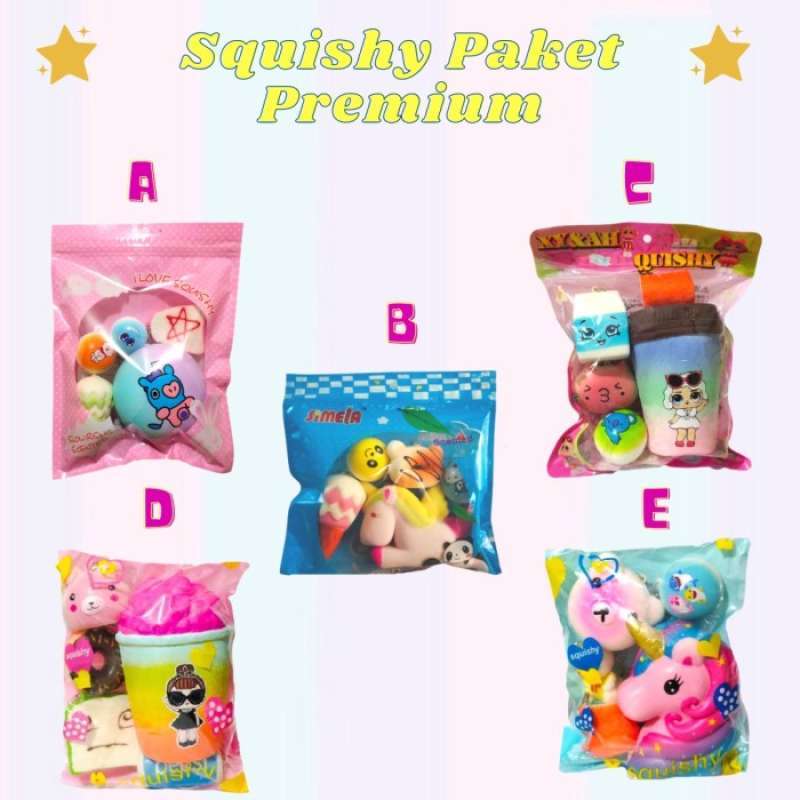 Squishy paket jumbo 2025