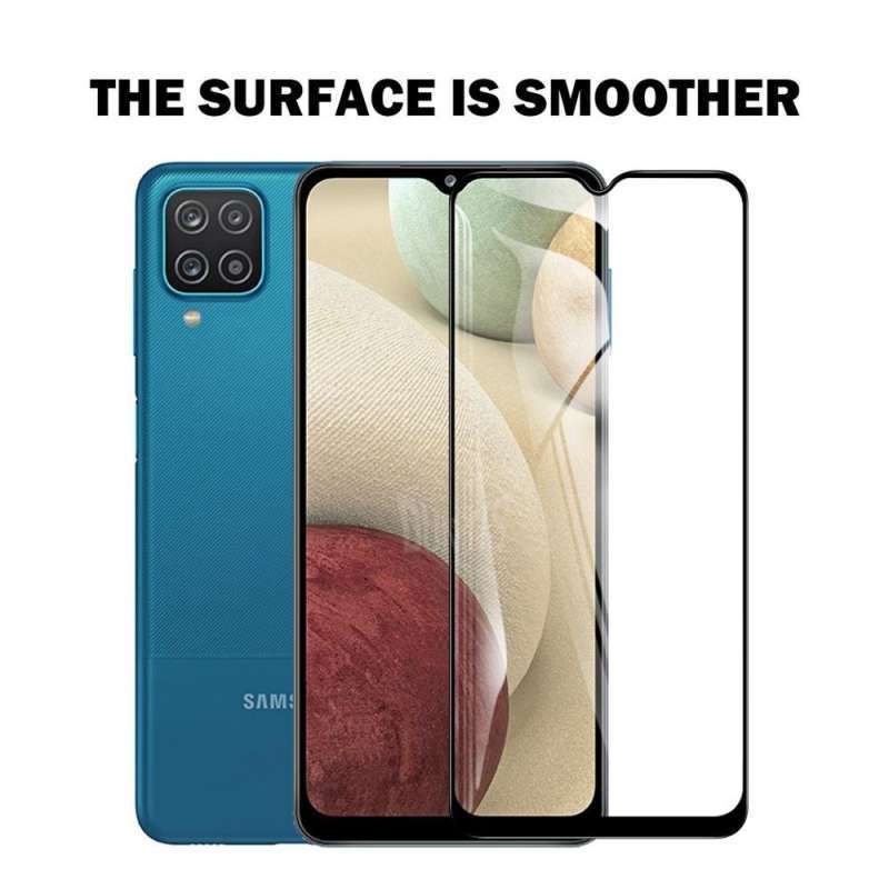 Tempered Glass SAMSUNG A12 Full Curved Premium Screen Protector - Main Image