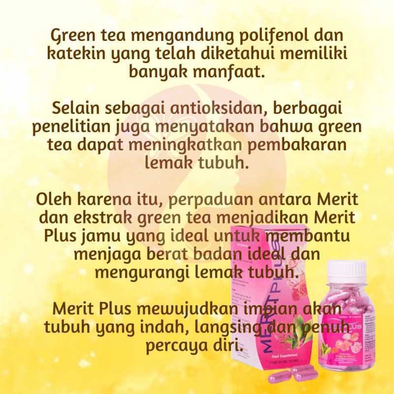 Promo Merit Plus (Jamu pelangsing, diet & kesehatan) di Seller For More  Beauty - Kab. Tangerang, Banten | Blibli