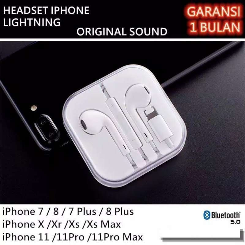 harga earphone iphone x original