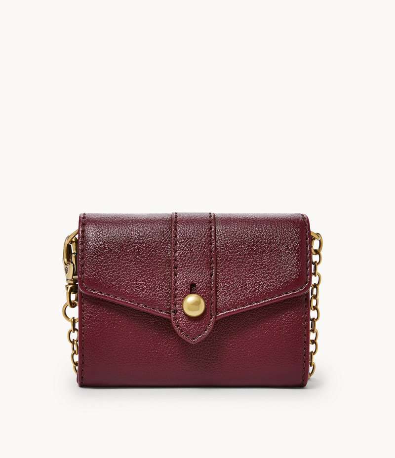 Fossil chain wallet hotsell