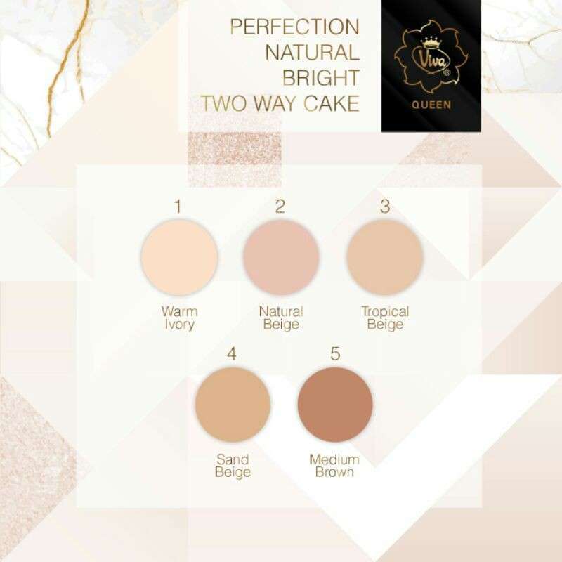 Jual Viva Perfection Natural Bright Two Way Cake Spf 25 11g Online Februari 2021 Blibli